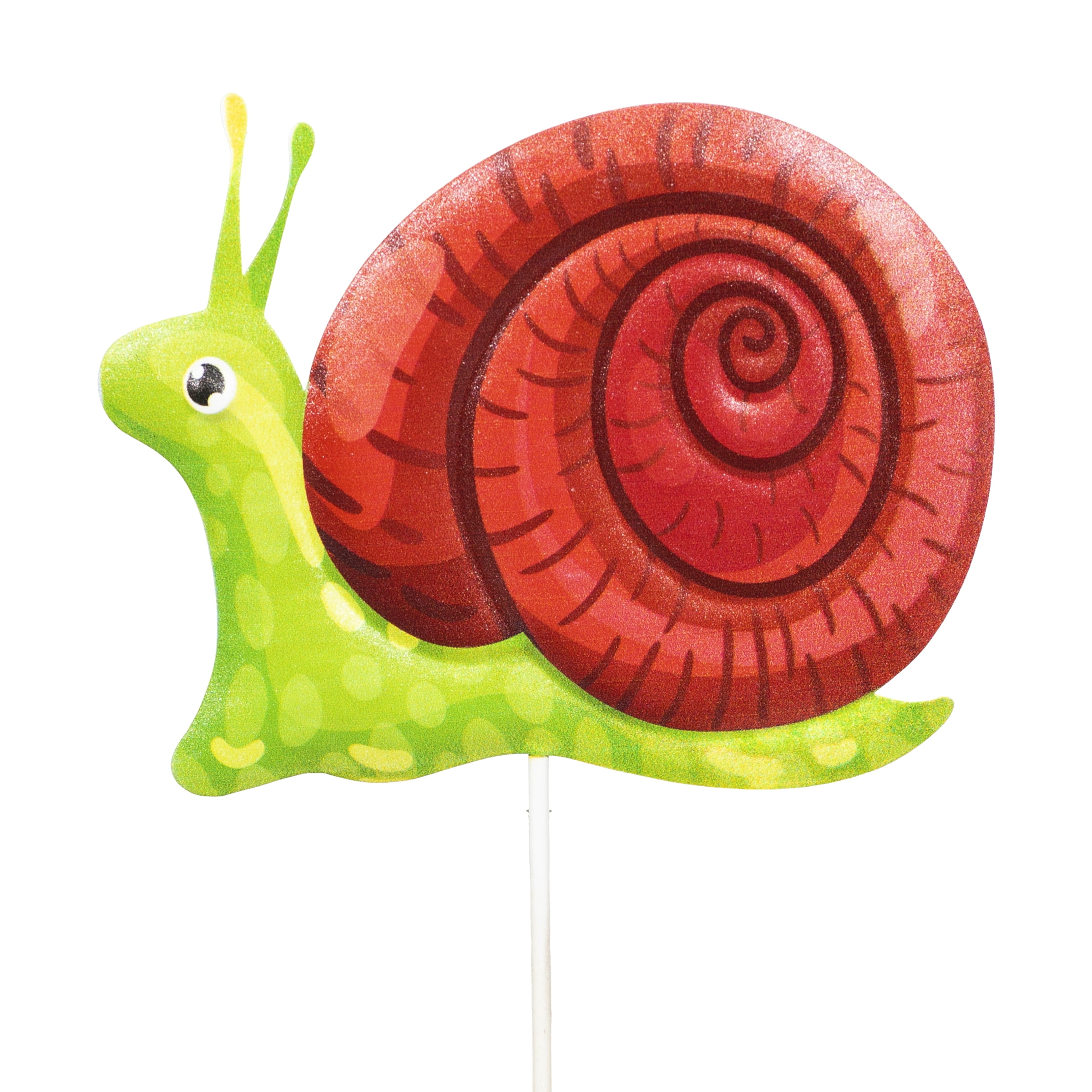 Mainstays 5" x 12" Metal Snail Indoor or Outdoor Plant Stake