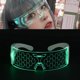 thumbnail image 4 of Futurista para gafas LED Cyberpunk: ¡ilumina tu disfraz espacial con estilo!, 4 of 12