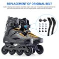 thumbnail image 4 of 2 Sets Mens Snowboard Skates Buckles Accessory Roller Skates Buckle Skating Shoes Strap Inline Skates Men, 4 of 4