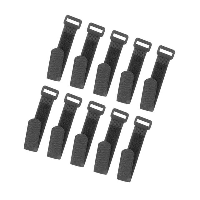 Xingzhi 10x Durable Cinch Sangle de Remplacement Porte-Vélo Rack Cravate Debbing 2x15 cm