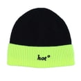 thumbnail image 5 of Ljudmp Womens Mens Color Block Ribbed Knit Beanie Stretch Brimless Hat Winter Thick Casual Windproof Daily Knit Skull Cap Green, 5 of 5