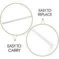 thumbnail image 6 of KALLORY 10 Pcs Party Carrying Pole Accessories 26.50X1.70X1.00CM White, 6 of 8