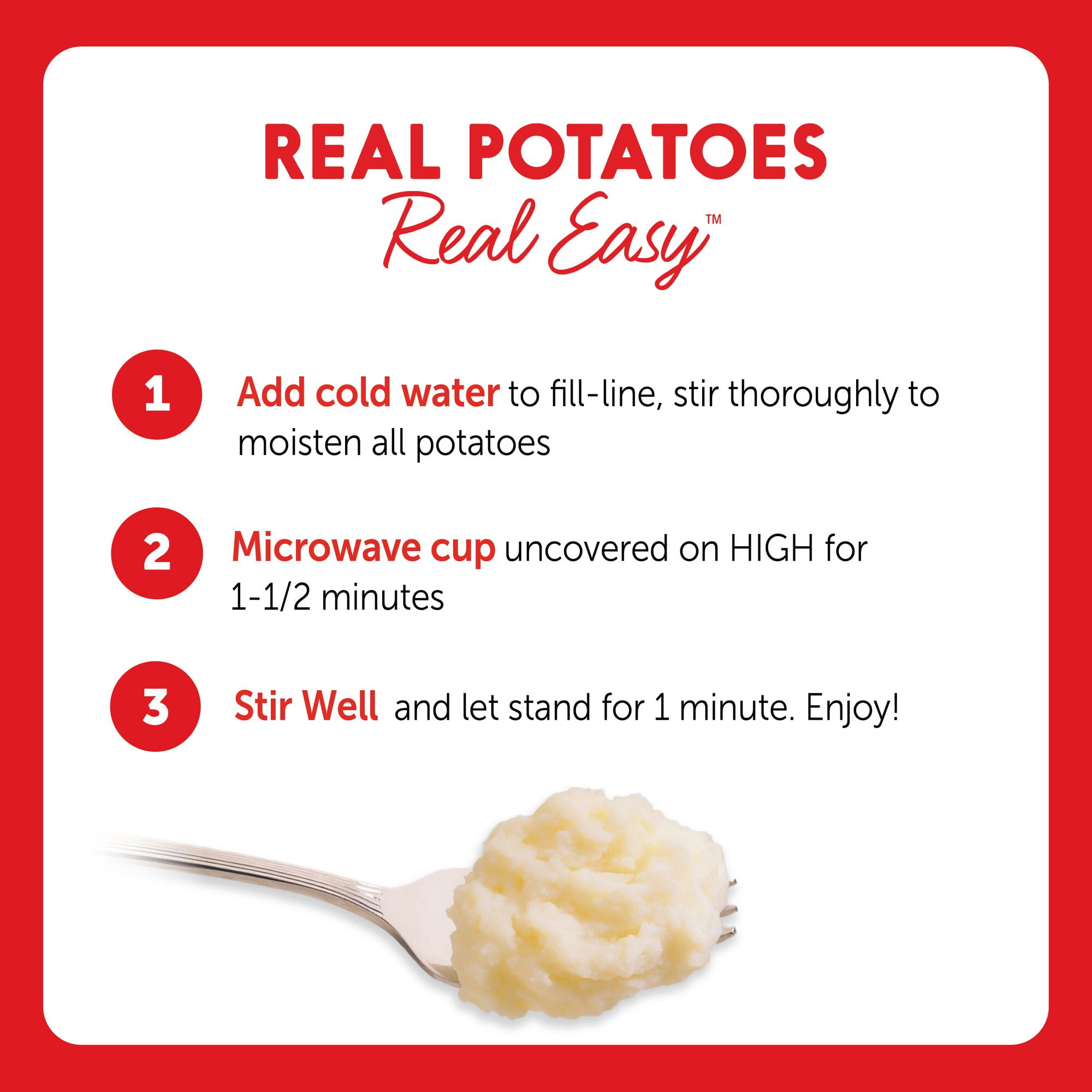 (2 pack) Idahoan Tapatio Mashed Potatoes, 6 oz, 4 Pack Cups
