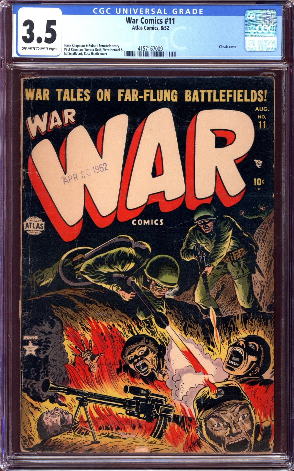 Cover of War Comics #11