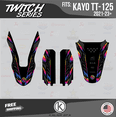 thumbnail image 4 of Kalair GFX Graphics Kit for Kayo Pit Bike TT 125 and TT 140 (2021+) Twitch Series, 4 of 5