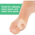 thumbnail image 4 of U-Shaped Felt Callus Pads | Protect Calluses from Rubbing on Shoes | Reduce Foot and Heel Pain | Pack of 24 1/8” Self-Stick Pedi Cushions, 4 of 8