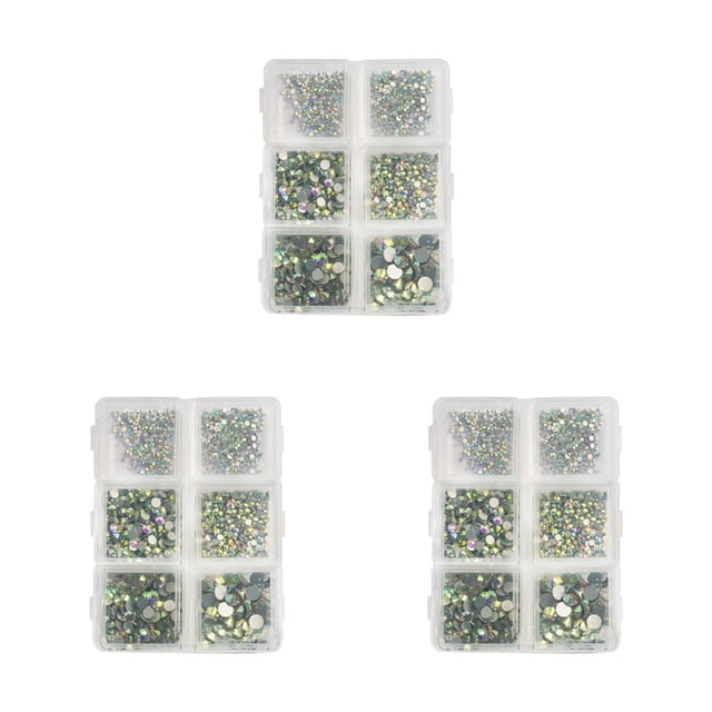Seitruly 1 bolsa de cristal de cristal en forma especial brillo diamantes de imitación para uñas DIY artesanía dulce regalo para teléfono Type1 NO1 Seitruly CBP253762