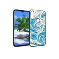 thumbnail image 1 of Compatible with Moto E 2020 Phone Case, Blue-Marble999-87 Case Silicone Protective for Teen Girl Boy Case for Moto E 2020, 1 of 1
