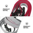 thumbnail image 3 of Shisuyan 4pcs Pin Connector Flat Ribbon Cable Pitch Wire For Circuit Interconnection And Compatible With Programmers, 3 of 8
