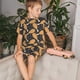 thumbnail image 3 of Balery Chicken Legs Conjunto de Pijama Infantil de Manga Corta con Estampado – Ropa de Dormir de Algodón Suave-3X-Large, 3 of 5
