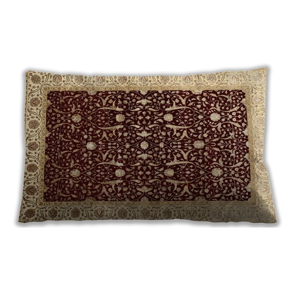 Ahgly Company Outdoor Rectangular Traditional Lumbar Throw Pillow, 13 inch by 19 inch