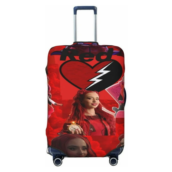 Descendants Luggage Cover Elastic Washable Stretch Double-sided Suitcase Protector Anti-Scratch Travel Suitcase Cover for Kids and Adult