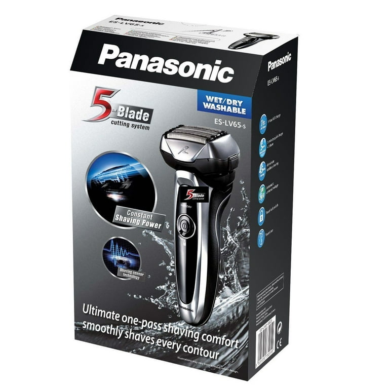 Panasonic メンズ シェーバー ES-LV65-S Arc5 Panasonic ARC5 5 Blade Men's Electric Shaver - ES-LV65-S