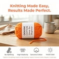thumbnail image 5 of HearthLoop Beginner Crochet Yarn, Worsted Weight Medium #4 – Easy-to-See Stitches for Crocheting, Ideal for DIY Crochet Kit Making, 5 of 9