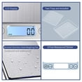 thumbnail image 4 of Báscula de cocina pequeña con carga USB mejorada, minibáscula electrónica para alimentos de 3kg/0,1g, báscula de cocina de alta precisión, báscula de bolsillo con LCD, 4 of 5