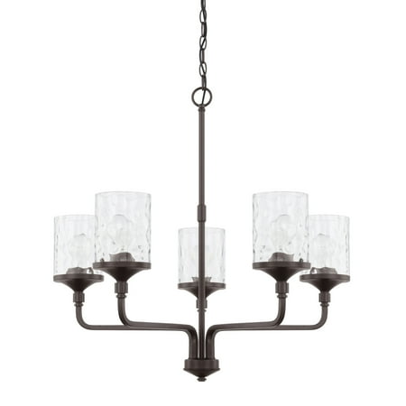 

Capital Lighting 428851-451 Colton 5 Light 28 Wide Chandelier - Bronze