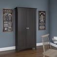 thumbnail image 7 of Bush Furniture Salinas Kitchen Pantry Cabinet with Doors in Vintage Black, 7 of 7