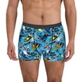 thumbnail image 2 of Bingfone snow board blue Men's Underwear - Casual Stretch Boxer Briefs-Medium, 2 of 7