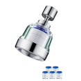 thumbnail image 1 of Faucet filter household tap water purifier with 5 filter cotton, 1 of 8