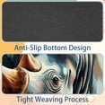 thumbnail image 4 of Rhino Gaming Mousepad Square, 8.3x9.8 Inch Non-Slip Rubber Bottom Printed Mouse Mat for Office and Gaming, 4 of 6