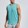 thumbnail image 5 of NOLDARES Mens Tank Tops Casual Summer Beach Vacation Hawaiian Style Muscle Gym Sleeveless Tee Shirts(Mint Green,L), 5 of 8