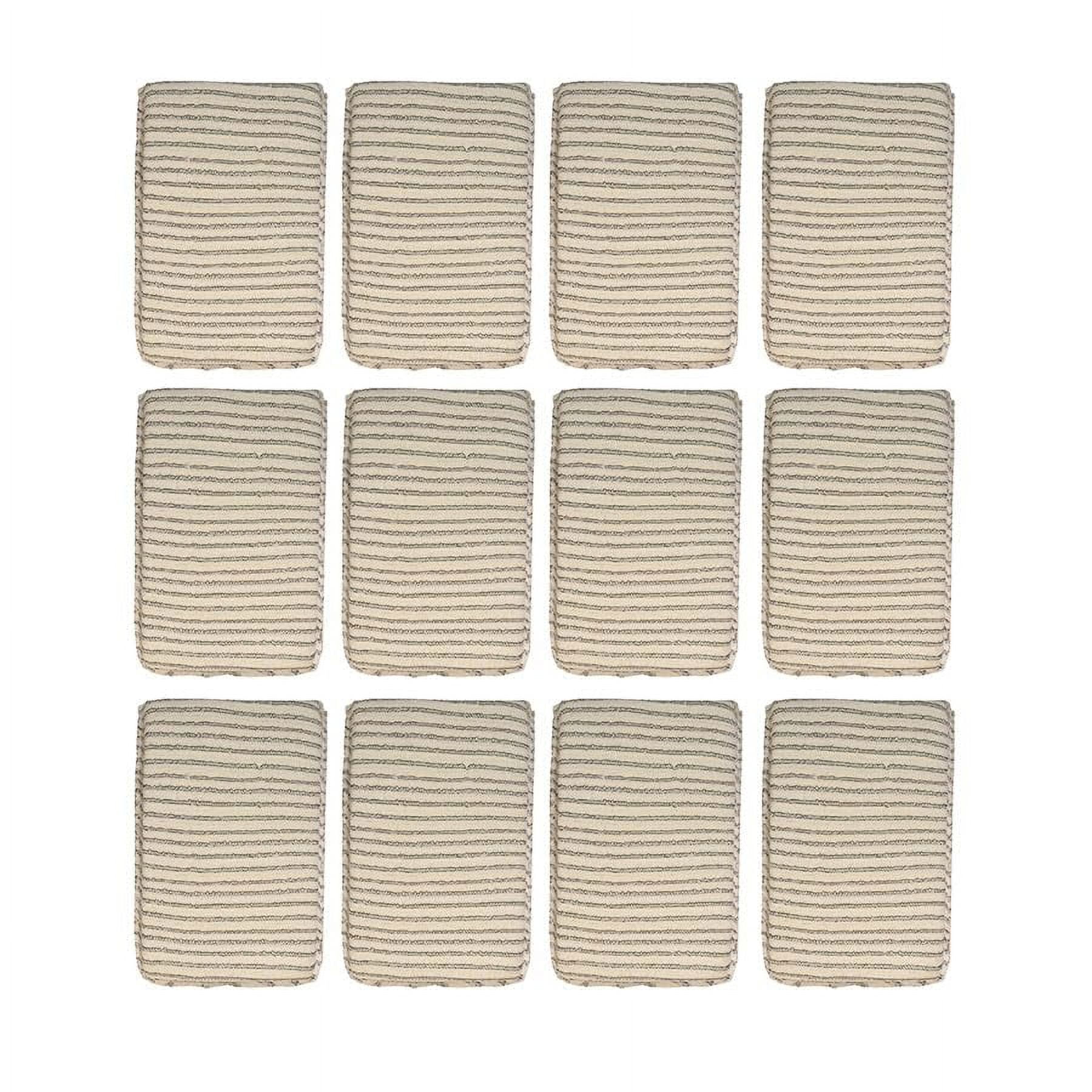 SM Arnold Large Terry Knit Wax & Polish Applicator Pads 12-Pack - 6 x4 Premium Car Detailing & Home Polishing Pads Easy Clean Durable Multi-Surface Pro Grade for Enhanced Auto & Furniture Care