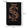 thumbnail image 4 of Leatherboss Genuine Leather Men Dollar Print Strong Magnetic Money Clip, Black, 4 of 7