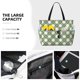 thumbnail image 3 of Easygdp Daisy Plaid Green Bolsa de Viaje de Playa de Gran Capacidad, Bolsa Tote Perfecta para la Playa, Escapadas de Fin de Semana y Viajes, 3 of 7