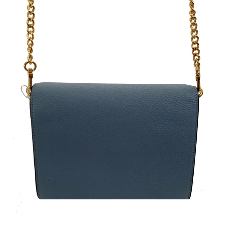 Tory Burch Women's Small Britten Pebbled Leather Combo Crossbody