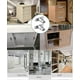 thumbnail image 4 of Drawer Lock, Piston Lock, Sliding Door Lock, Push Lock for File Cabinets, Sliding Door Locks (Silver), 4 of 5