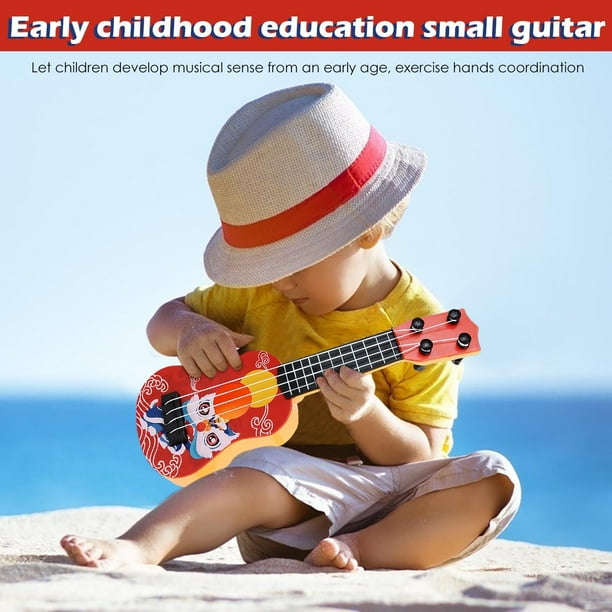 Mini Ukelele Clásico Para Principiantes, Instrumento Musical Educativo, Juguete Para Niños.