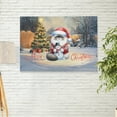 thumbnail image 2 of Merry Christmas Meowy Catmas Xmas Noel Ragdoll Santa Snowman Horizontal Matte Canvas Poster Cat Lover Kitten Owner Gifts Idea Wall Art Home Decor - 13016, 2 of 5