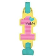 Amscan 331834 Disney Minnie's"Fun To Be one" Blowouts, Birthday, Multicolor, Pack of 8