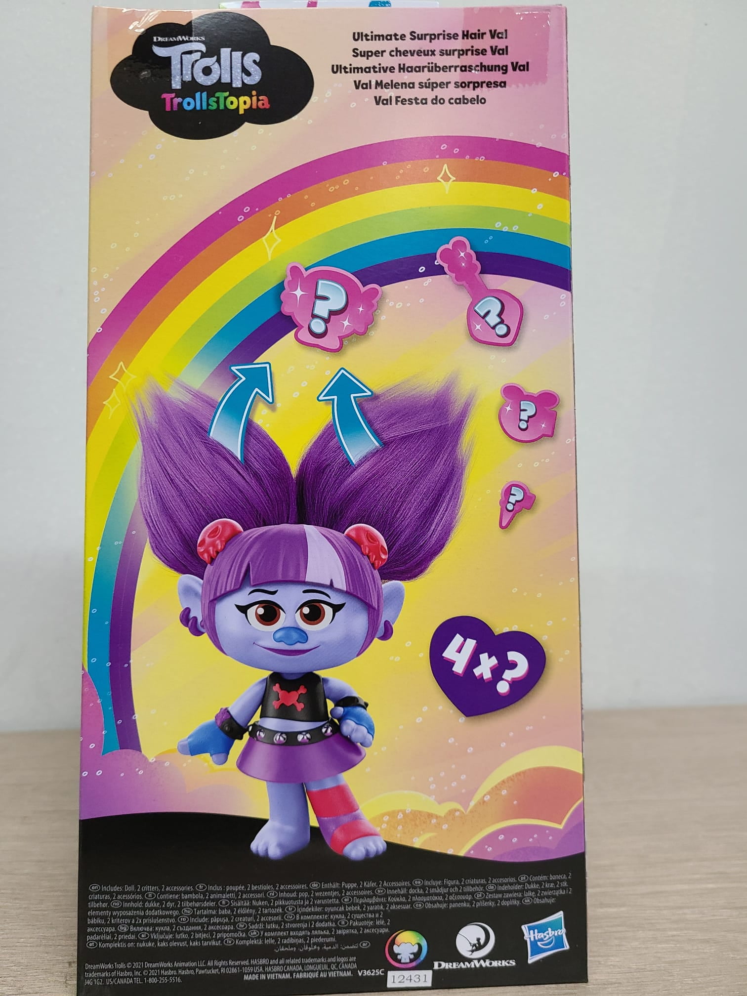 Trolls Trollstopia Ultimate Hair Surprise Dolls Wave 1 Case