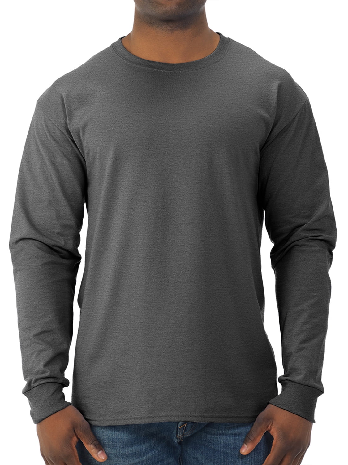 Men's Black Long Sleeve Apparel