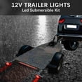thumbnail image 3 of FNNMNNR Trailer Lights 12V LED Light Kit IP68 Waterproof Submersible Rear Tail Light for Car  Boat RV  Marine  Camper  Trucks  Tractors, 3 of 8