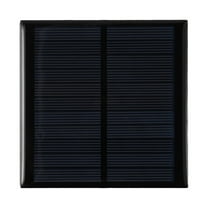 Mini Solar Panel Portable Solar Bank 1W 5.5V Waterproof Monocrystalline Silicon Smile Home
