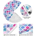 thumbnail image 2 of FMSHPON Watercolor Fish Scales Xmas Christmas Tree Skirt Stand Mat for Holiday Party Decoration Indoor Outdoor 36 inches, 2 of 6