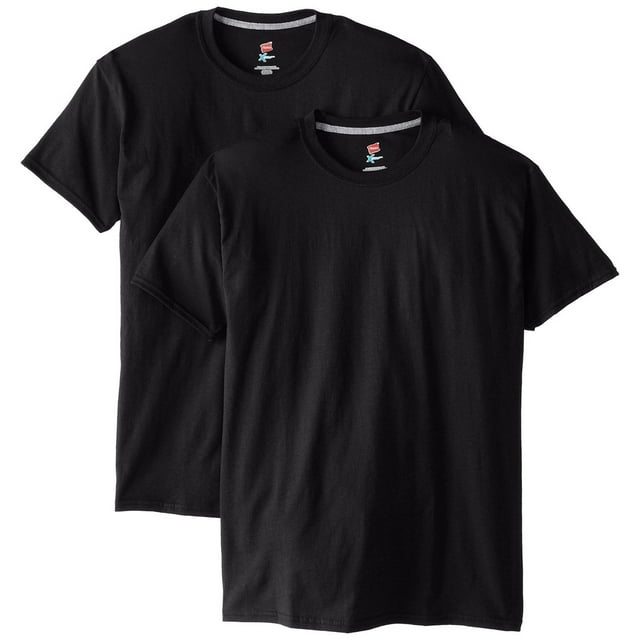 Hanes Men Short Sleeve XTemp TShirt, Pack of 2