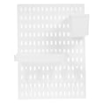 thumbnail image 4 of 1 Set Pegboard Combination Kit Kitchen Wall Mounts Organizer Punch Free Pegboard Wall Rack for Utensils, 4 of 8