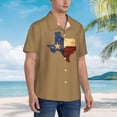 thumbnail image 4 of Squirrel House Mens Hawaiian Shirt Short Sleeve Casual Button Up Tropical Summer Beach Shirt, 4 of 9