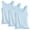 Light Blue, variant on Basic Tank Tops for Women Crew Neck Loose Fit Summer Casual Undershirts Sleeveless T-shirt Lightweight Camis Tunic Shirt 3-Pack