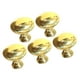 thumbnail image 2 of 5 piezas americano armario sólido hardware pequeña sa de puerta armario tiraredor tirarere muebles muebles moderna Macarena Perilla de la manija del cajón de cobre, 2 of 6