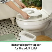 Summer by Ingenuity My Size Potty Pro Chair and Training Toilet for Toddlers, White
