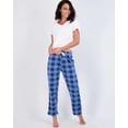 thumbnail image 3 of Real Essentials 3 Pack: Women’s Ultra-Soft Comfy Pajama Lounge Pants Sleepwear (Available In Fleece & Soft Knit in Plus Size), 3 of 4