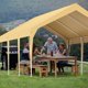 thumbnail image 3 of QinaQin Carpa garaje tipo carport 10x20/12x20 de uso rudo, impermeable y resistente a rayos UV, refugio portátil para auto o bodega exterior, ideal para todo clima, 3 of 7