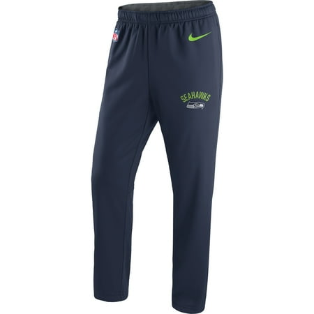 Men's Nike College Navy Seattle Seahawks Circuit Sideline Performance Pants