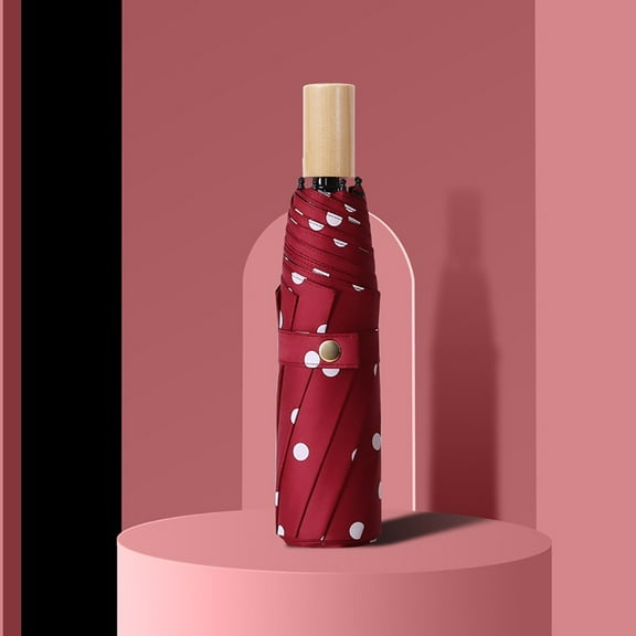 Clearance!Waterproof Travel Umbrella,Compact Travel Umbrella,Lightweight Umbrella Parasol Folding Sun Umbrella Mini Umbrella