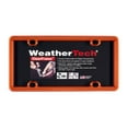 thumbnail image 4 of WeatherTech ClearFrame License Plate Frame, Orange, 4 of 5