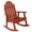 Rustic Red, variant on Classic Westport Garden Rocking Chair - Outdoor, Eco-friendly, Synthetic Wood
